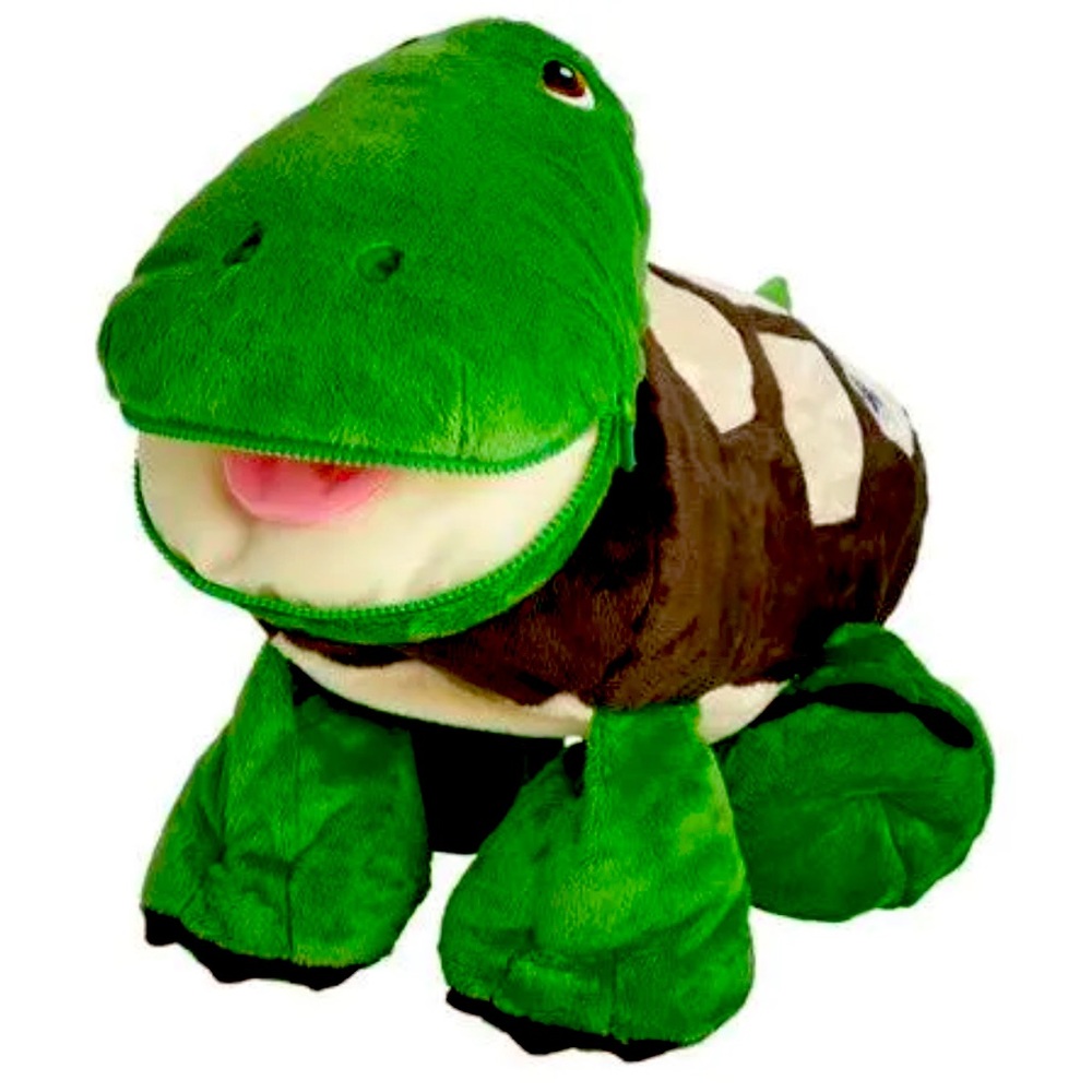 Stuffies Shuffle the Turtle Stuffed Plush With Secret Pockets Large 23"